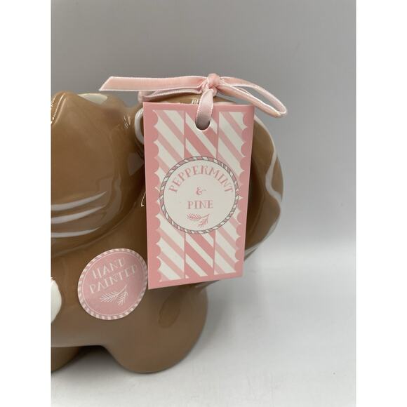 Peppermint And Pine Gingerbread Cat Holiday Figural Mug Christmas 2025 NEW - Picture 4 of 10